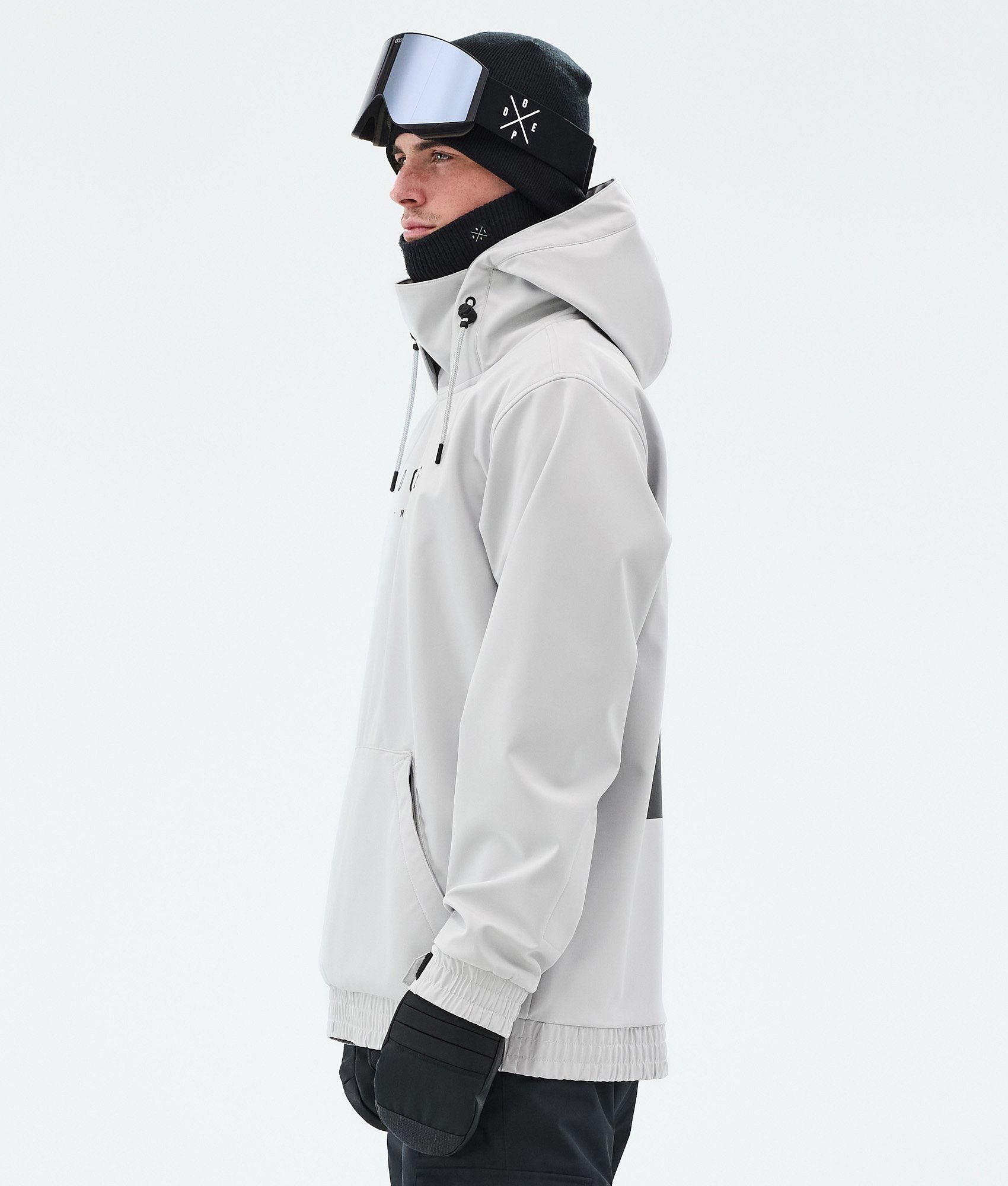 Snowboard Jacket For Men Aphex Light Grey