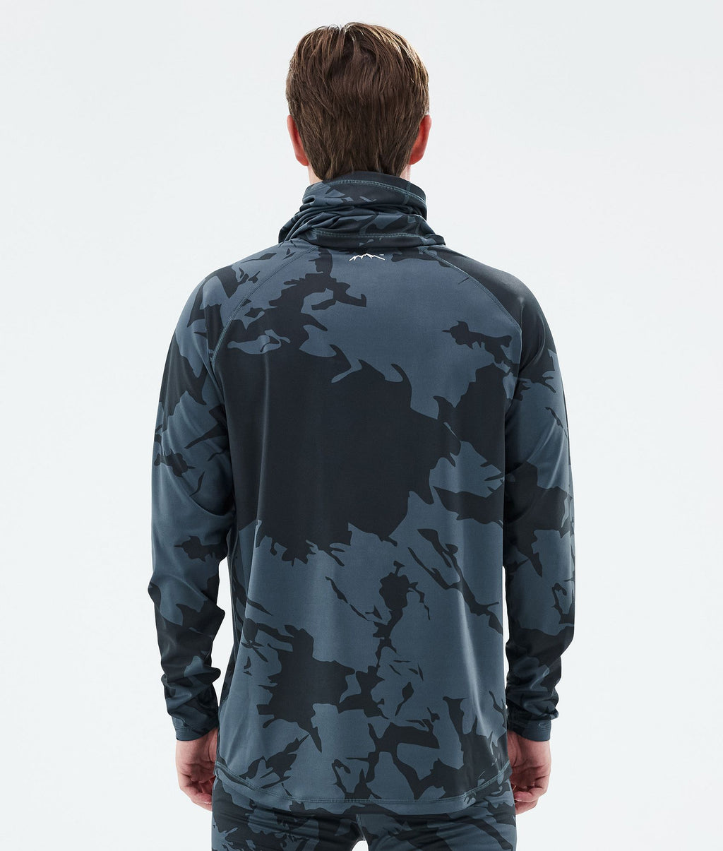 Base Layer Top For Men 2X-Up Metal Blue Camo