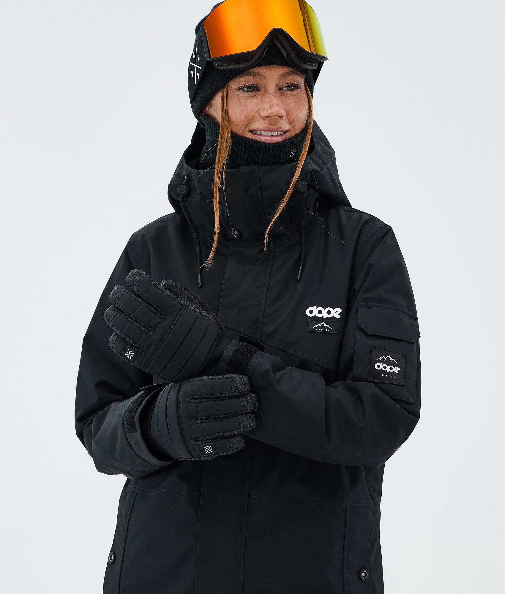 Ski Gloves Black