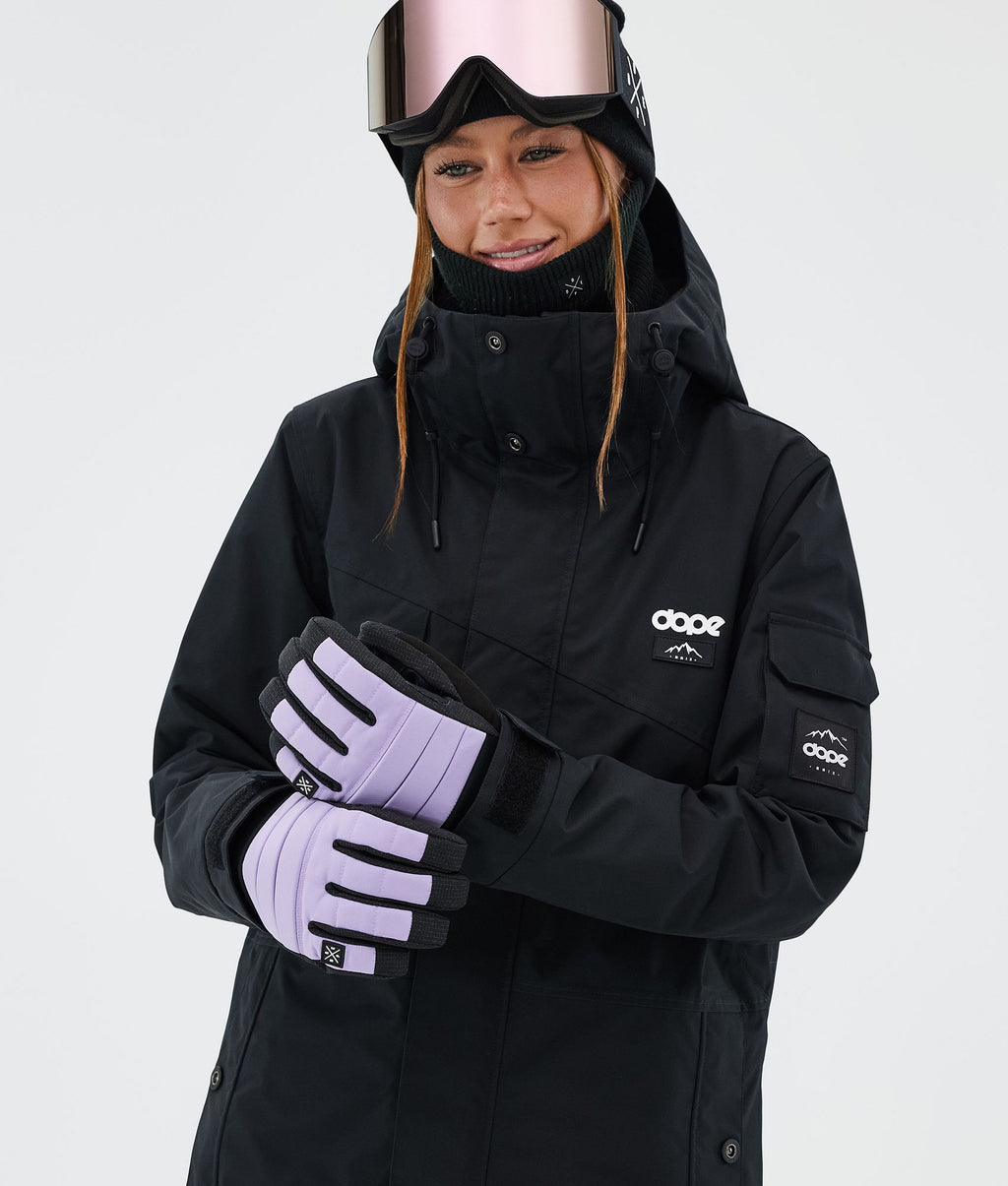 Ski Gloves Faded Violet