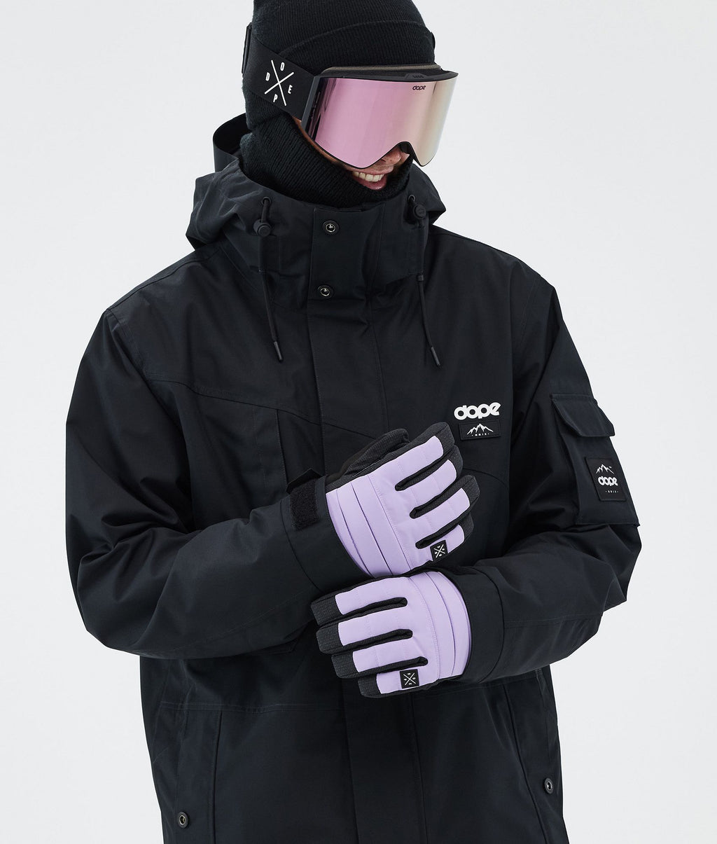 Ski Gloves Faded Violet