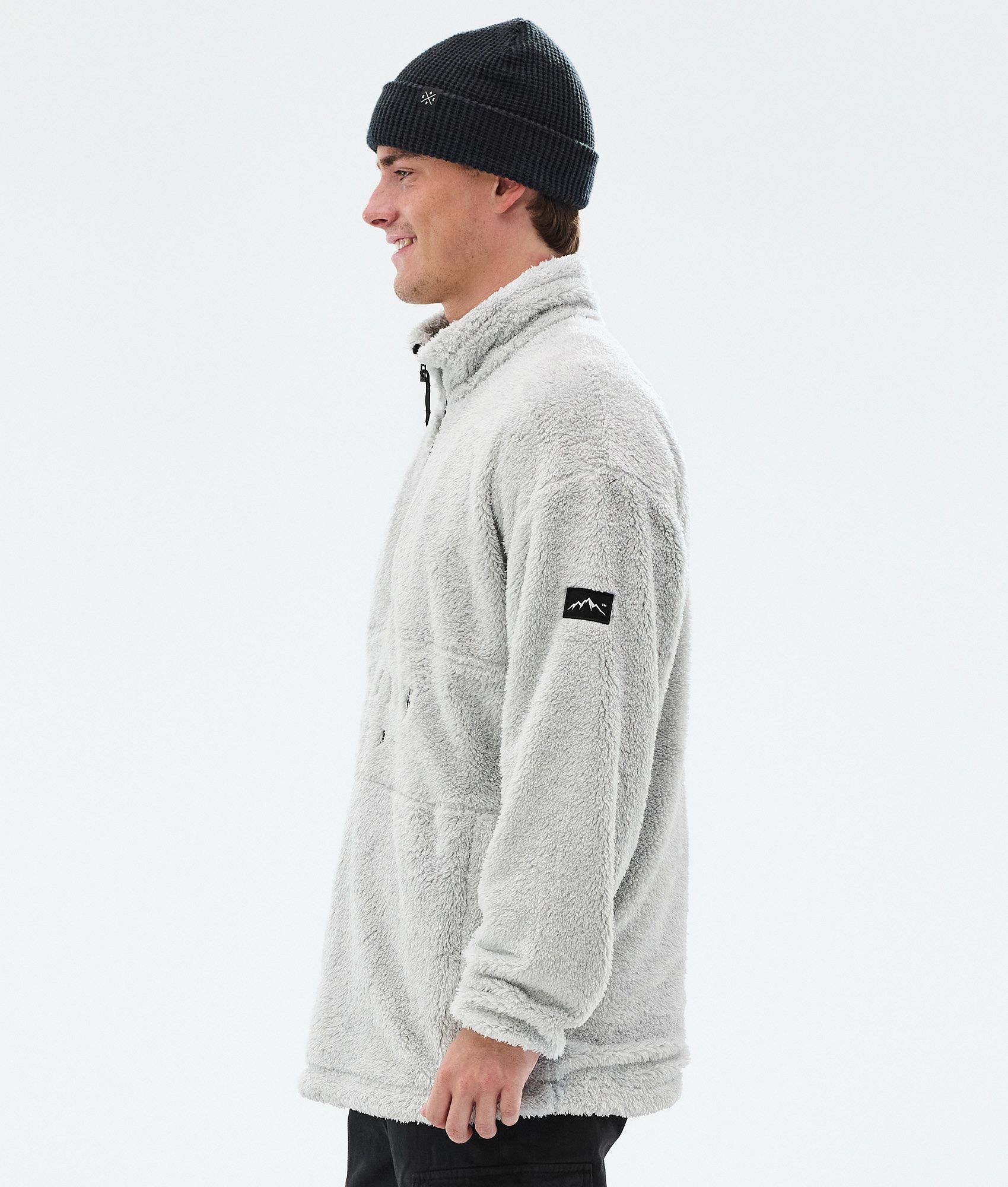 Fleece Sweater For Men Light Grey