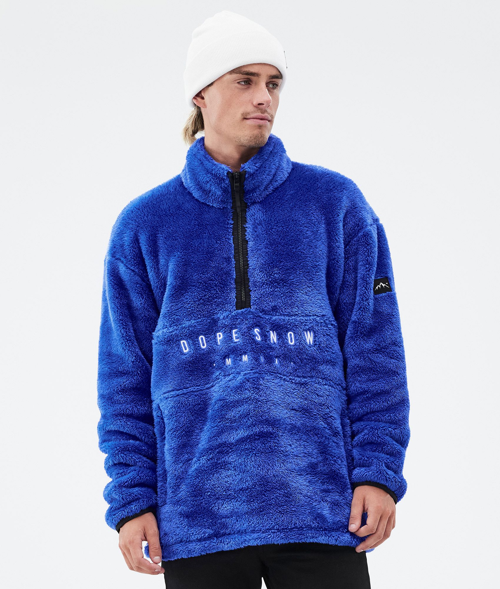 Fleece Sweater For Men Cobalt Blue