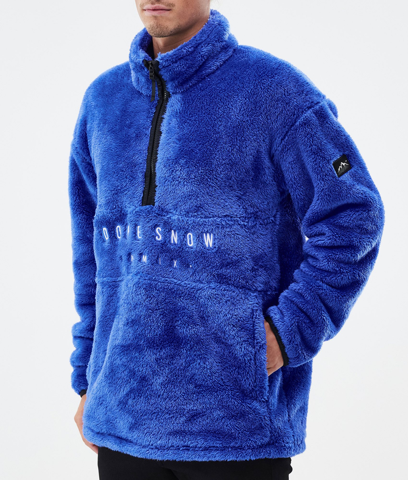 Fleece Sweater For Men Cobalt Blue