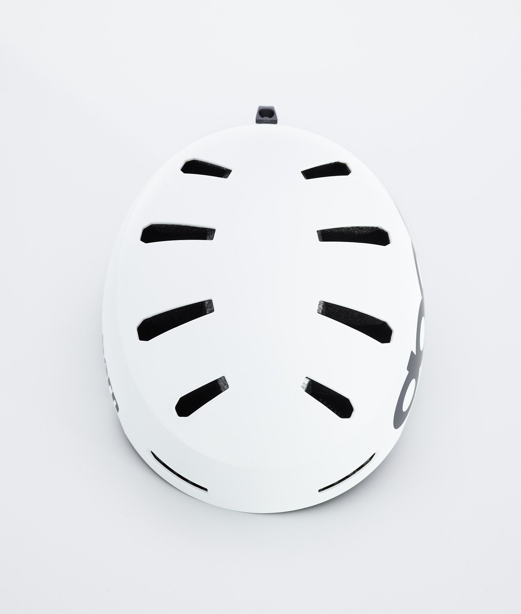 Ski Helmet Classic Matte White w/ Black