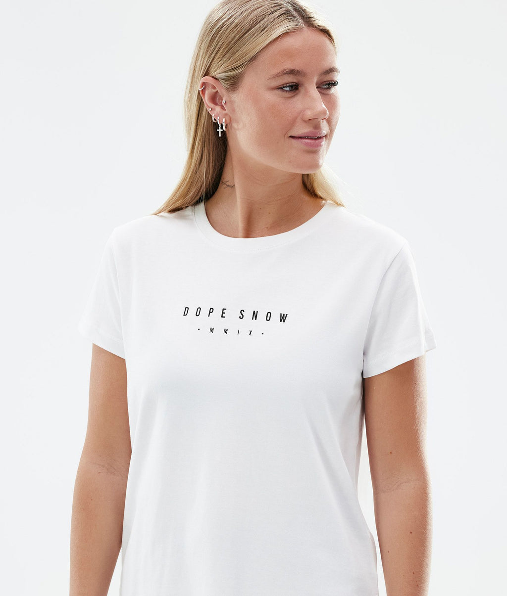 T-shirt Women Silhouette White