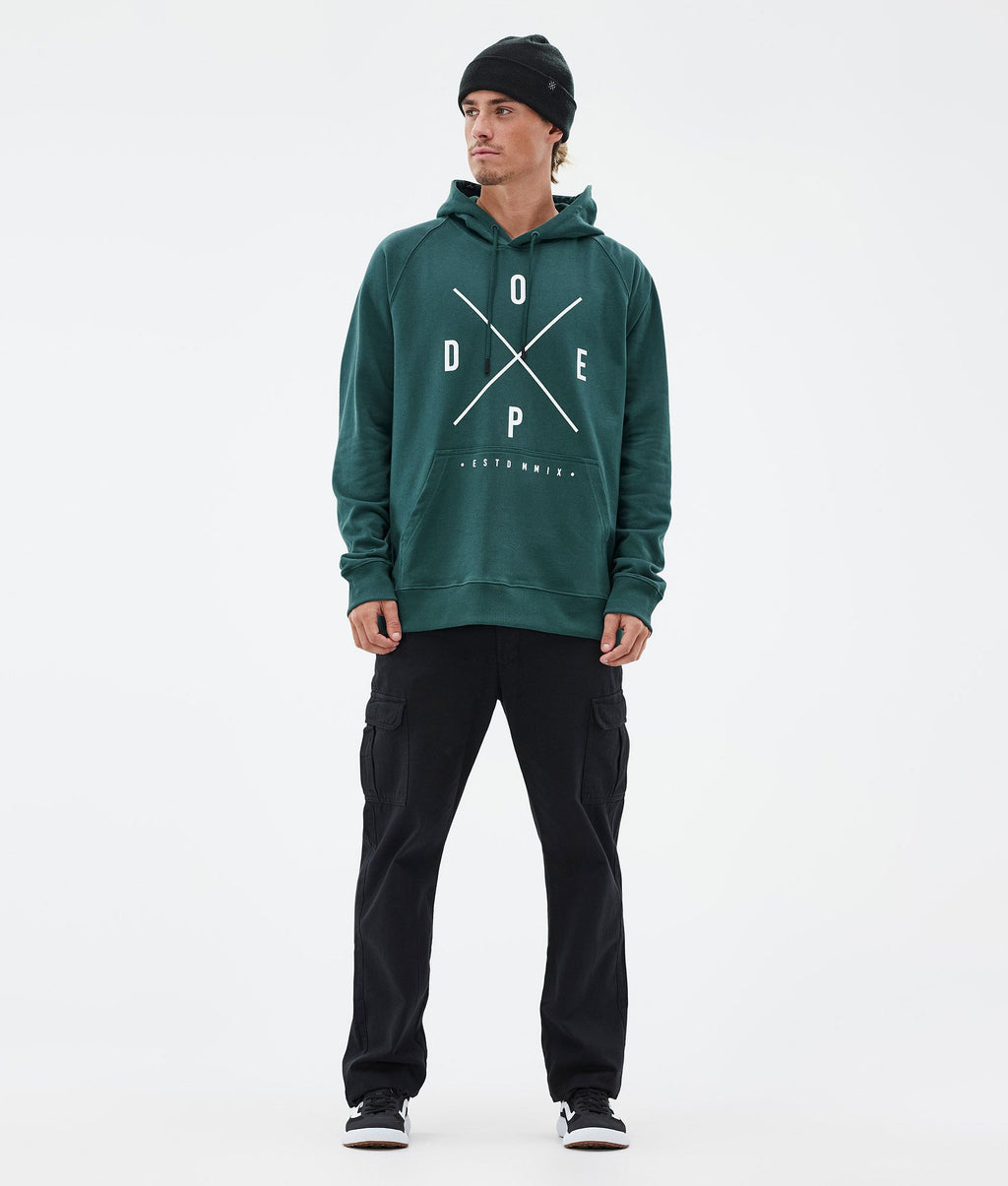 Hoodie For Men 2X-Up Bottle Green