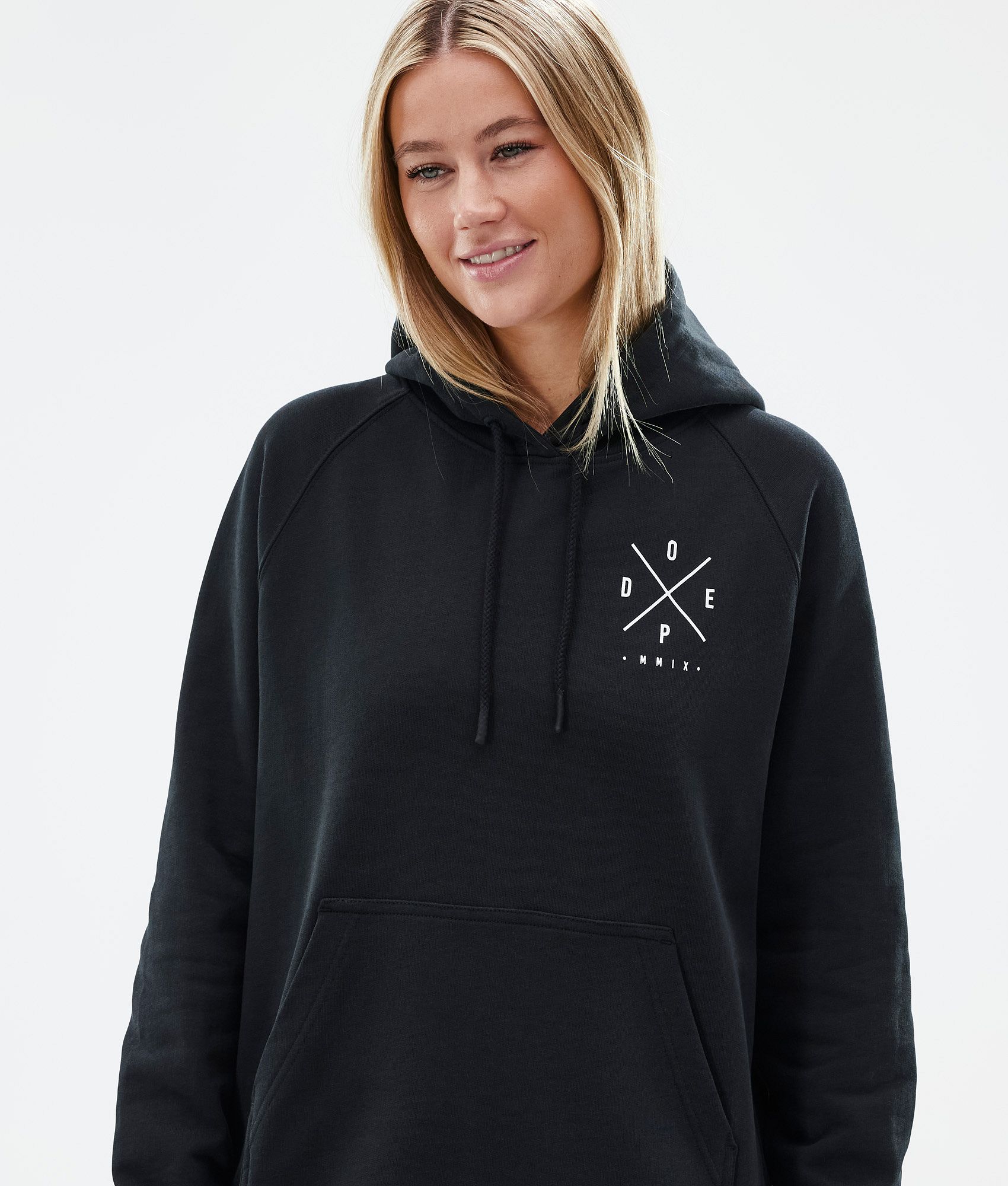 Hoodie Women 2X-Up Black