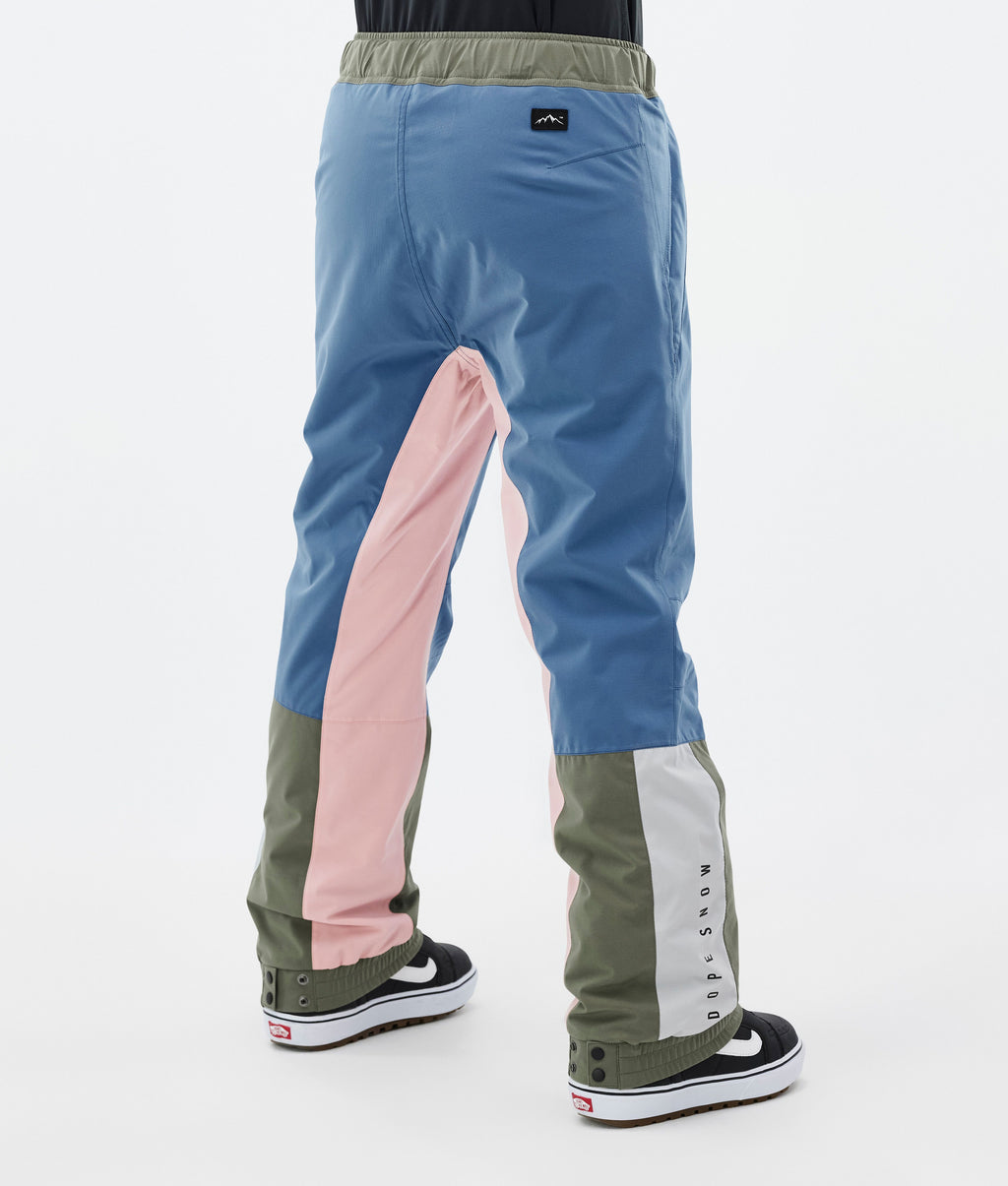 Snowboard Pants For Women Blue Steel/Light Grey/Soft Pink/Greenish
