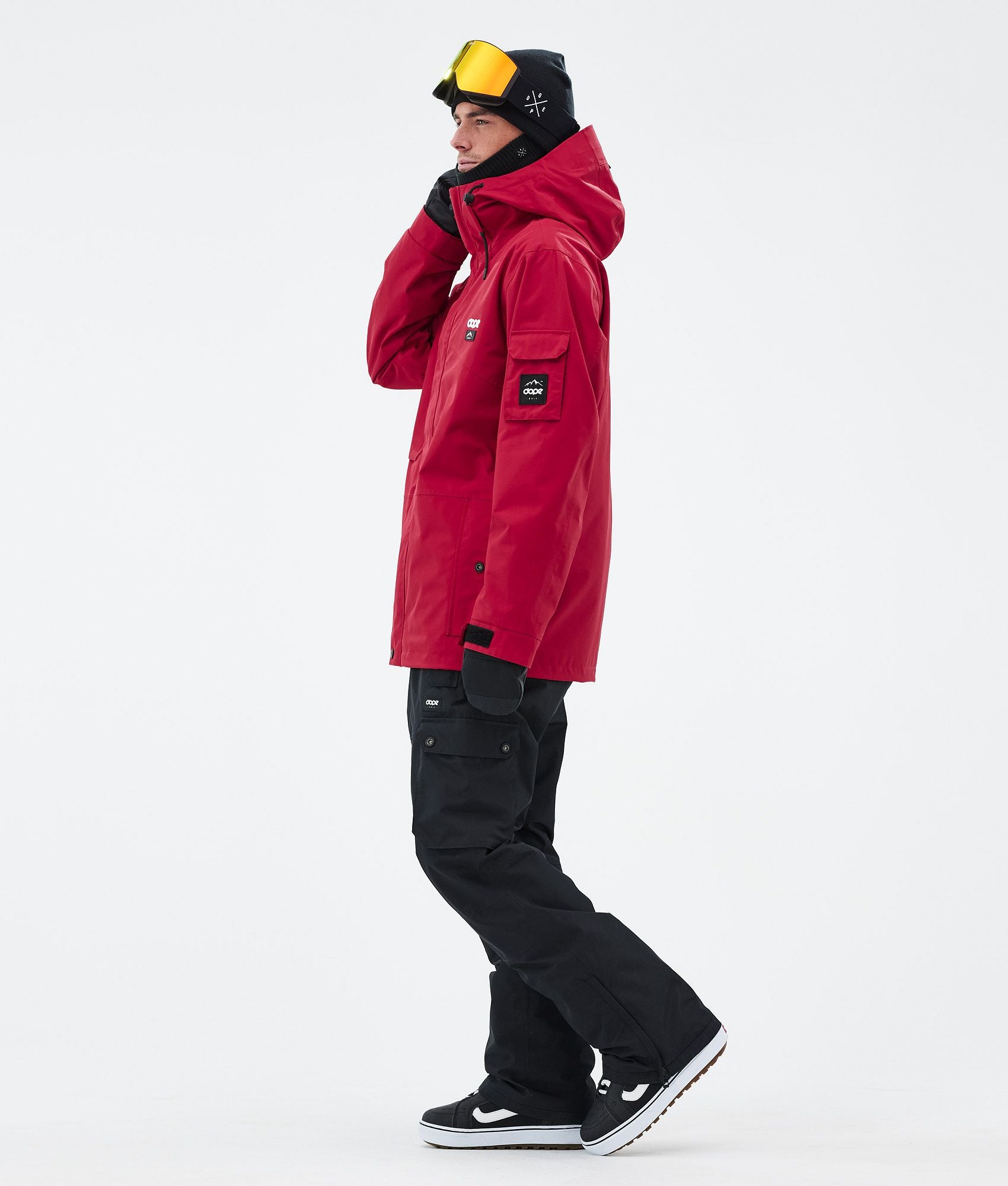 Snowboard Jacket For Men Deep Red