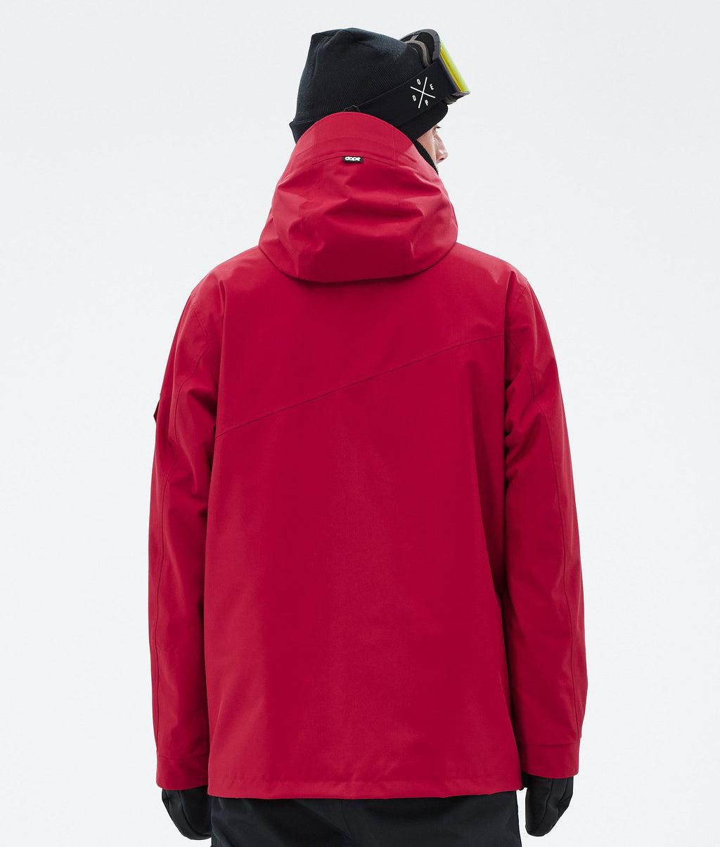 Snowboard Jacket For Men Deep Red