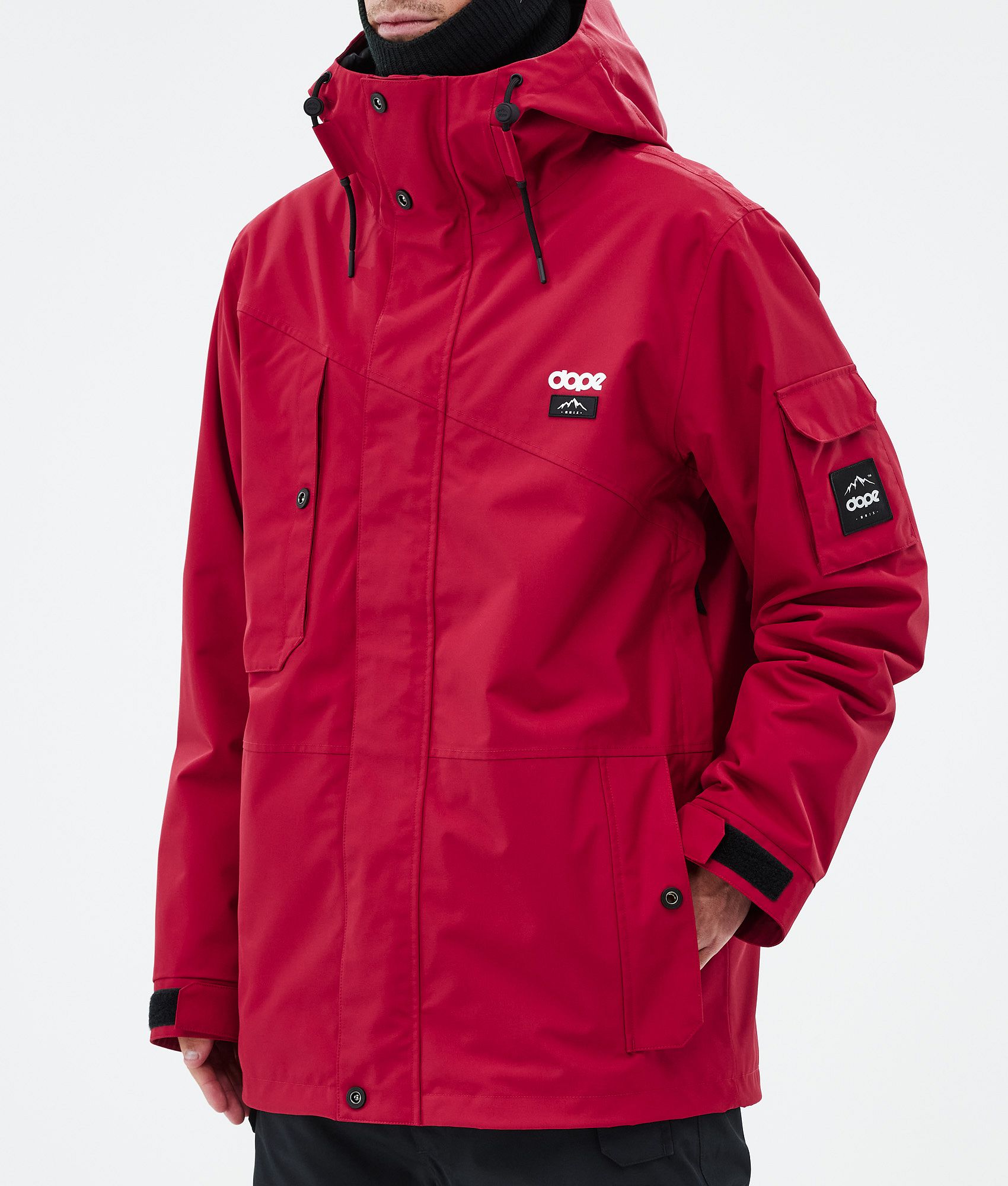 Snowboard Jacket For Men Deep Red