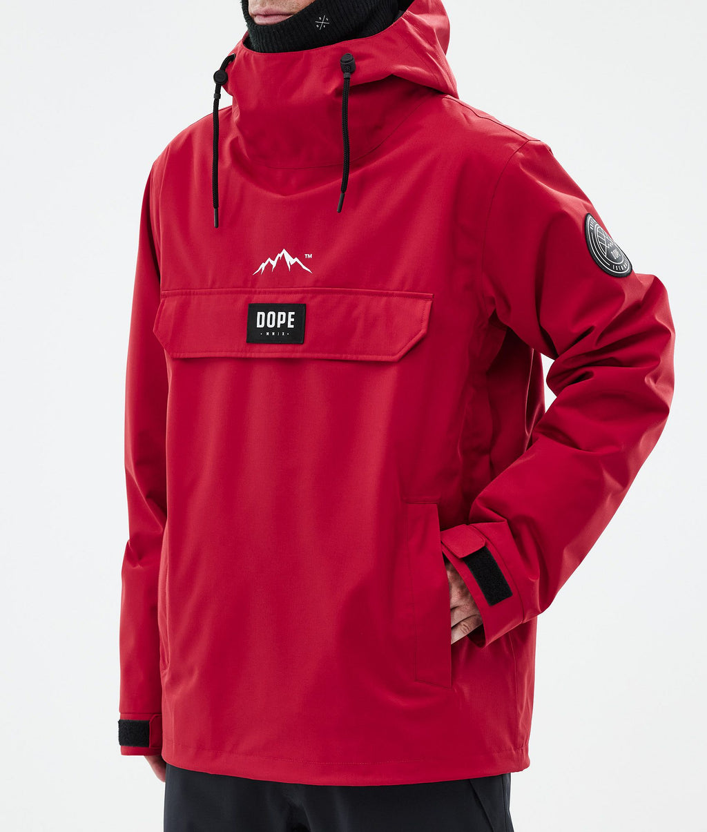 Snowboard Jacket For Men Deep Red