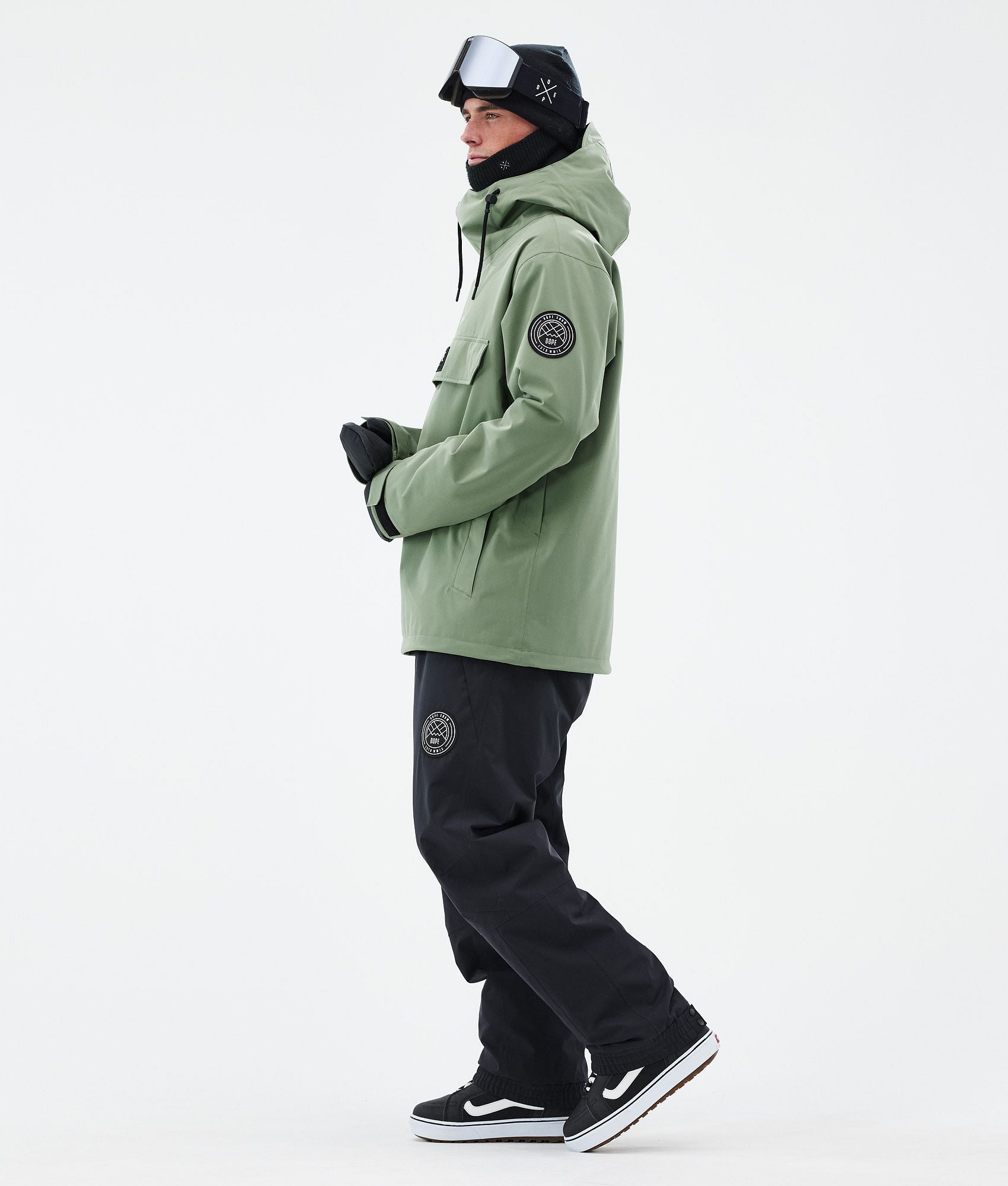 Snowboard Jacket For Men Moss Green