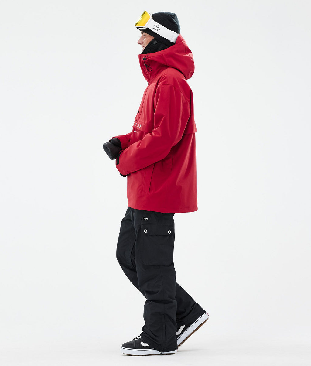 Snowboard Jacket For Men Deep Red