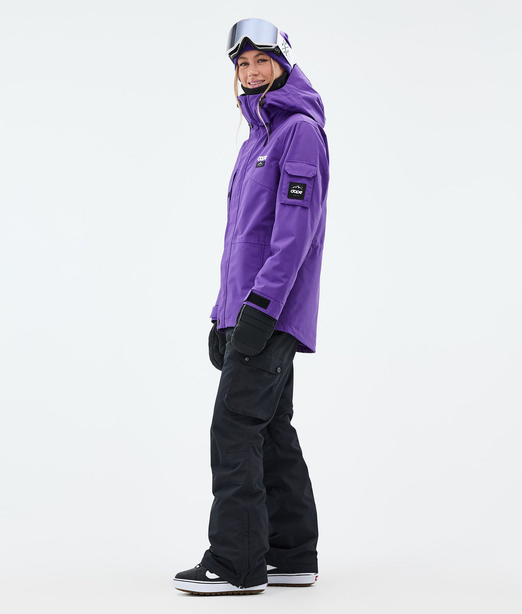 Snowboard Jacket For Women Vivid Purple