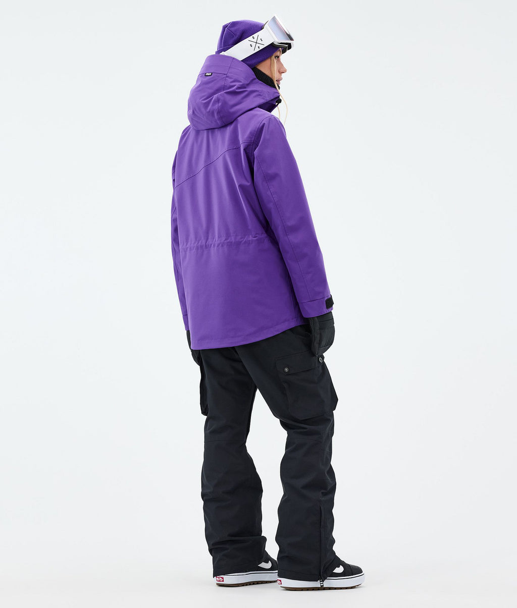 Snowboard Jacket For Women Vivid Purple