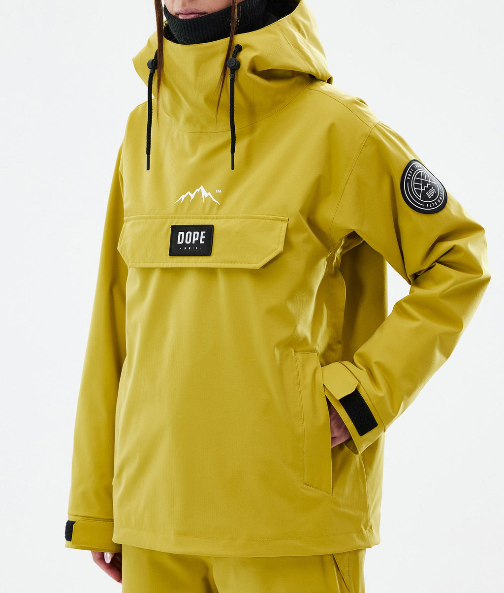 Snowboard Jacket For Women Yellow