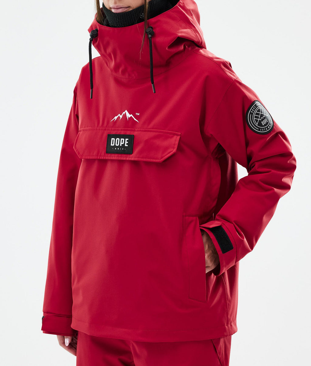Snowboard Jacket For Women Deep Red