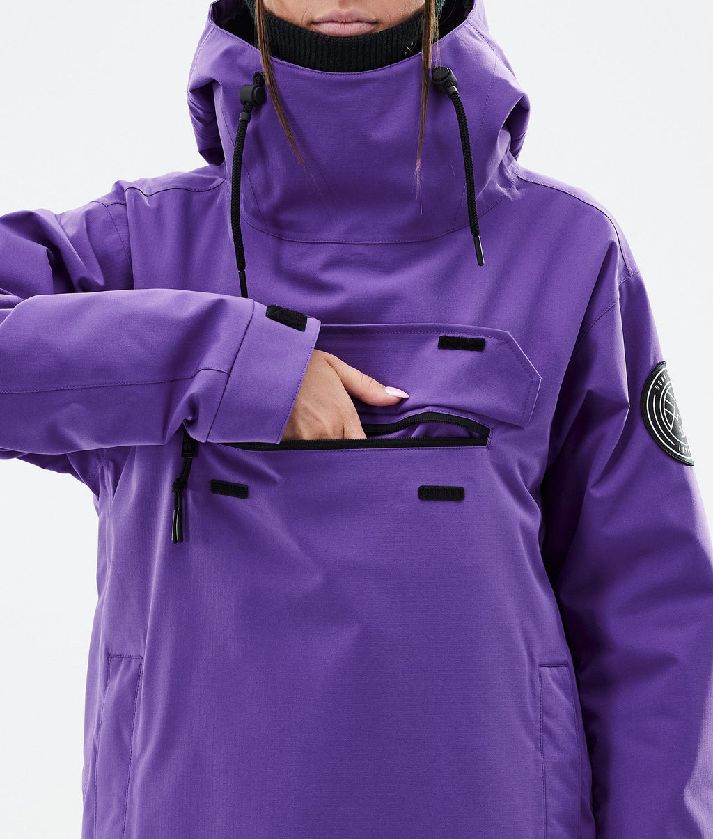 Snowboard Jacket For Women Vivid Purple
