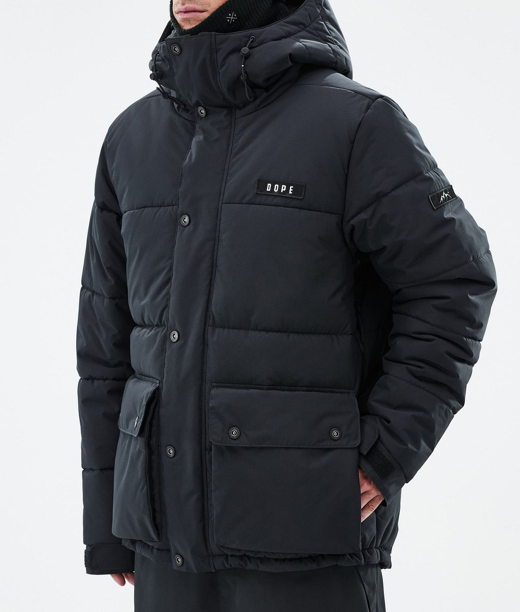 Snowboard Jacket For Men Black