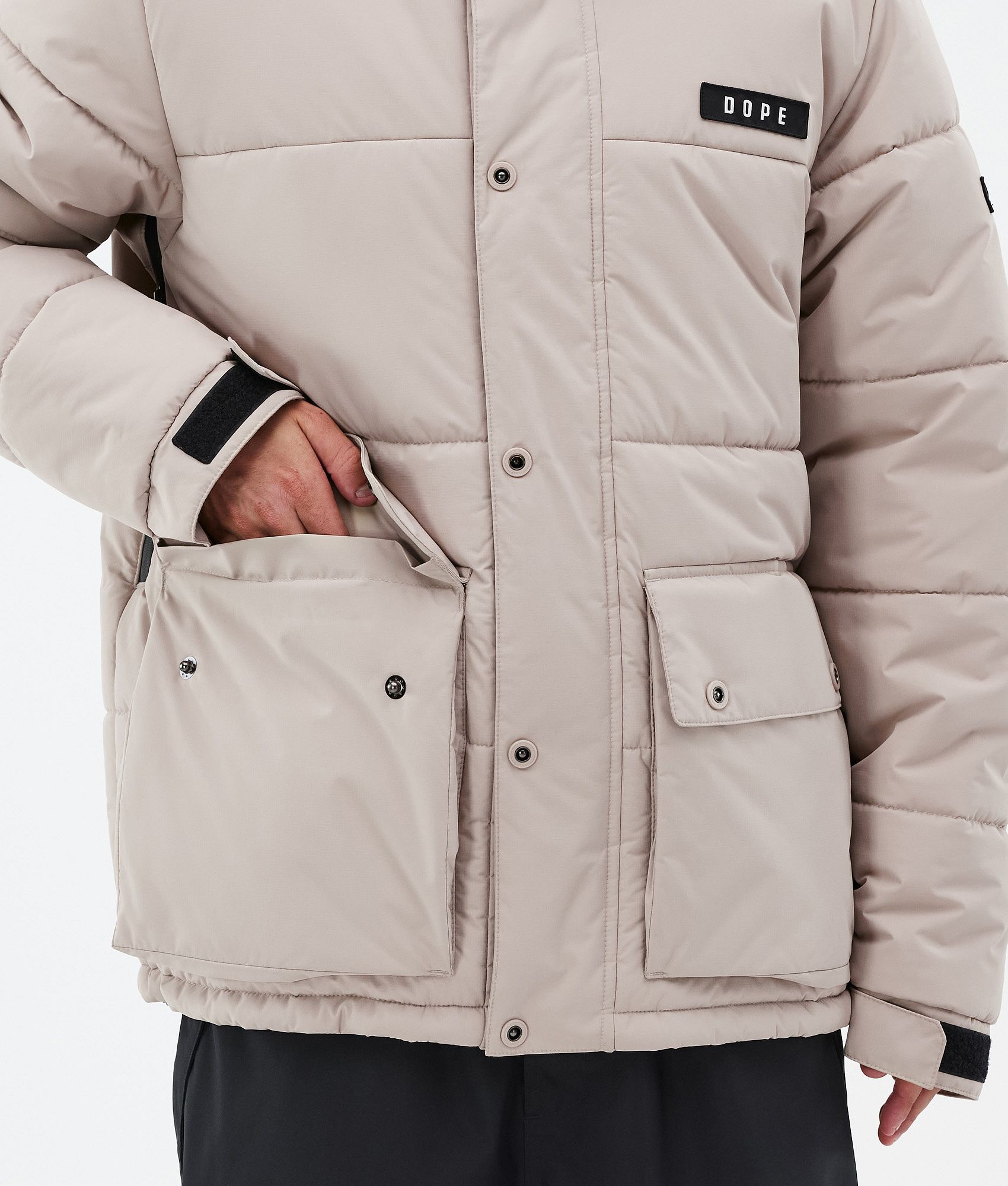Snowboard Jacket For Men Sand