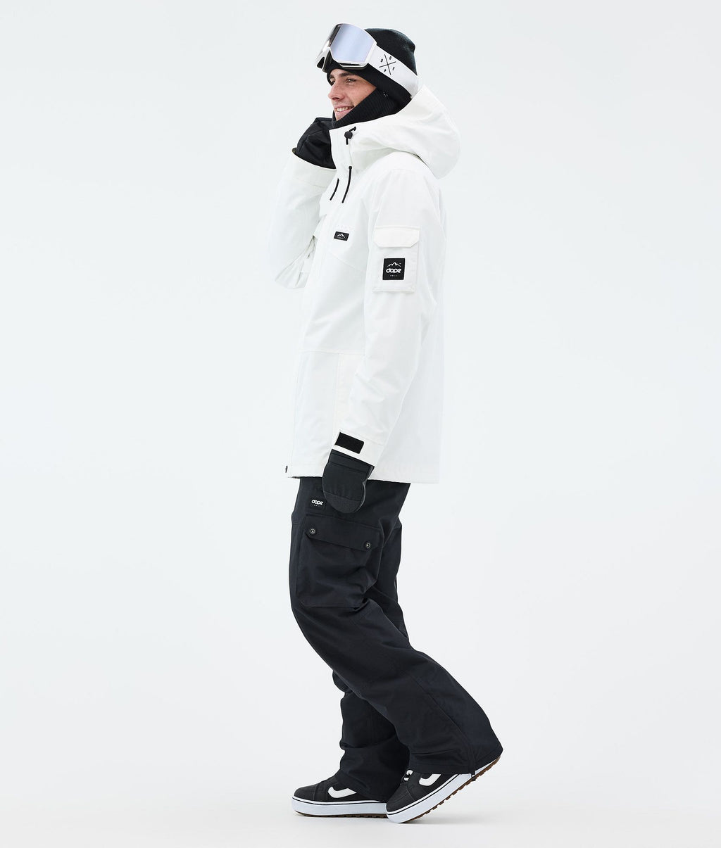 Snowboard Jacket For Men Whitish