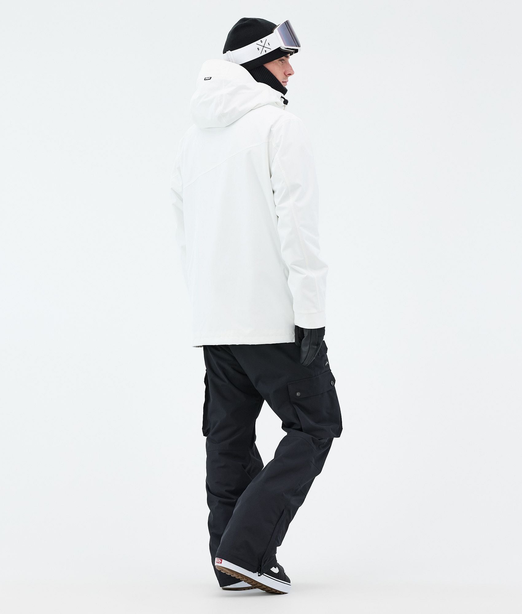 Snowboard Jacket For Men Whitish