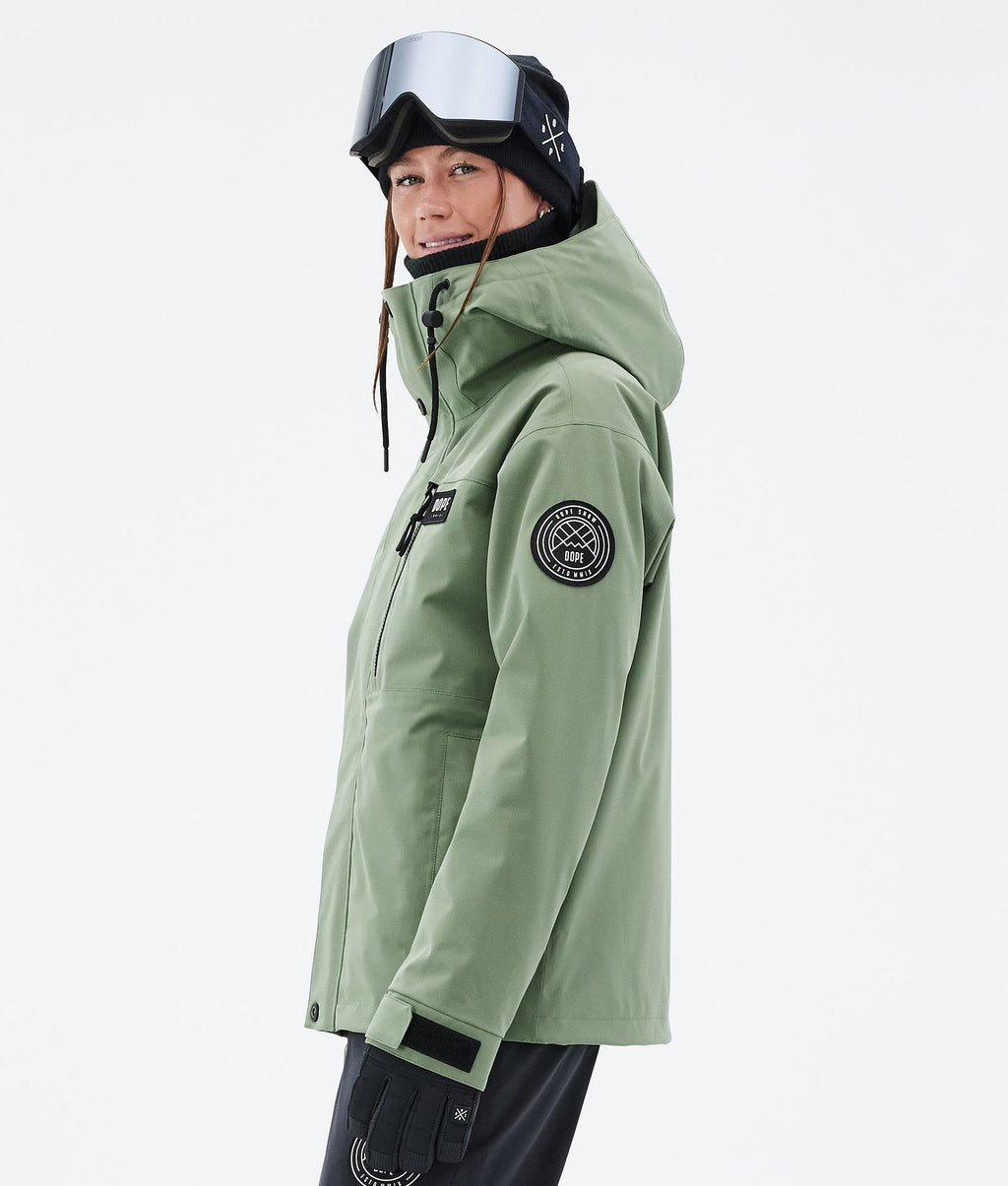 Snowboard Jacket For Women Moss Green