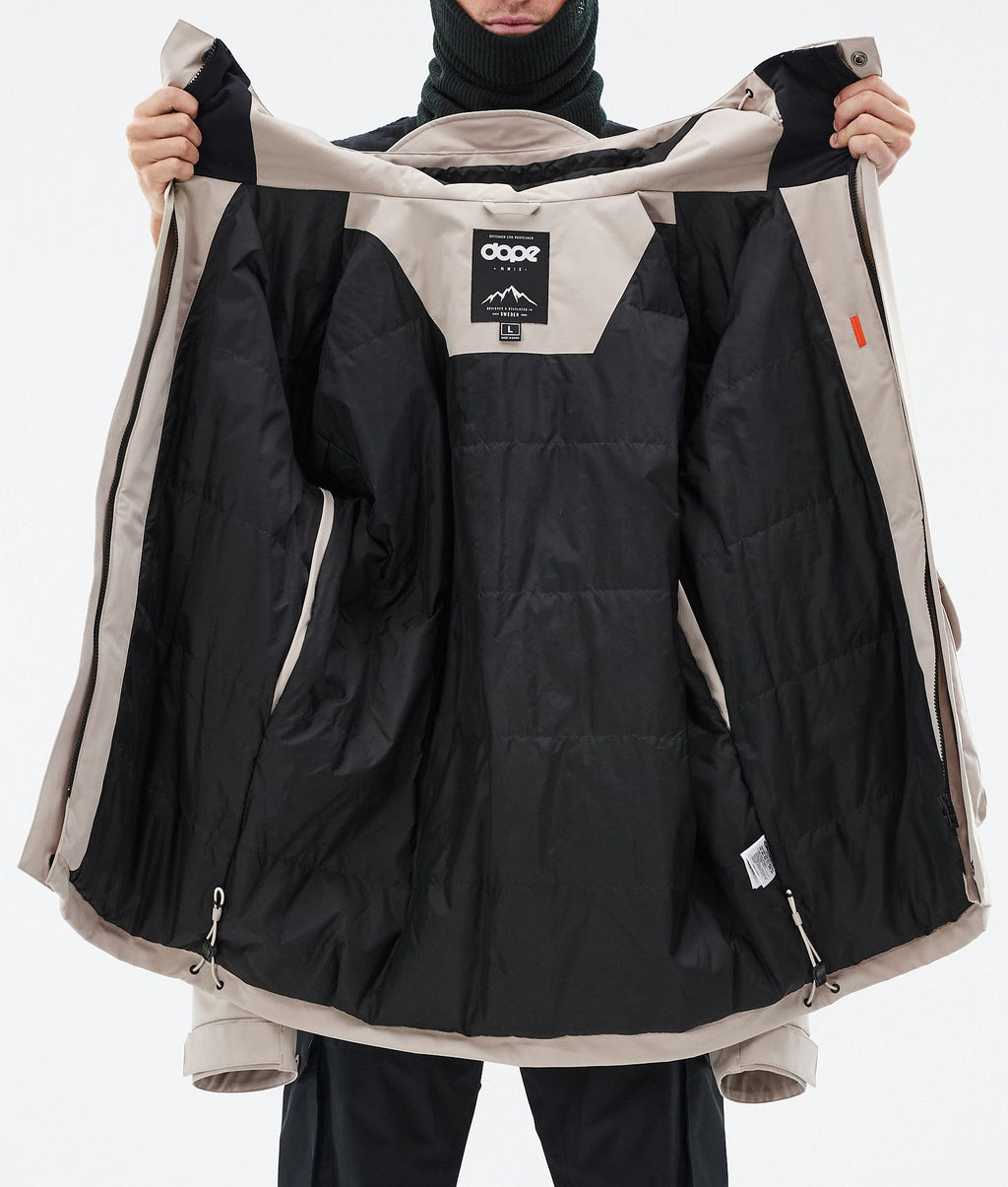 Snowboard Jacket For Men Sand