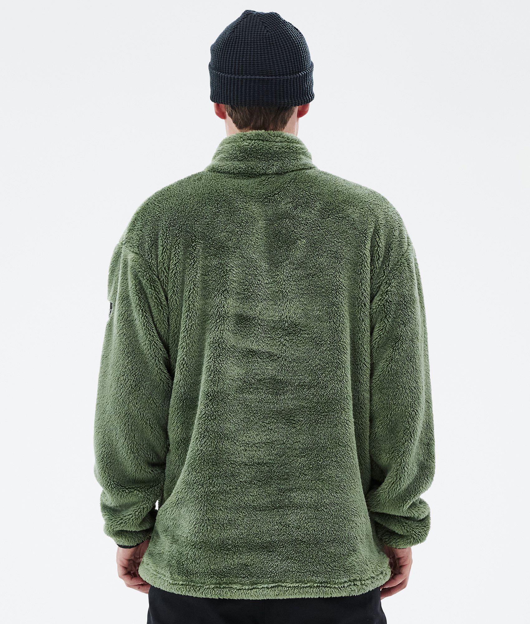 Fleece Sweater For Men Moss Green