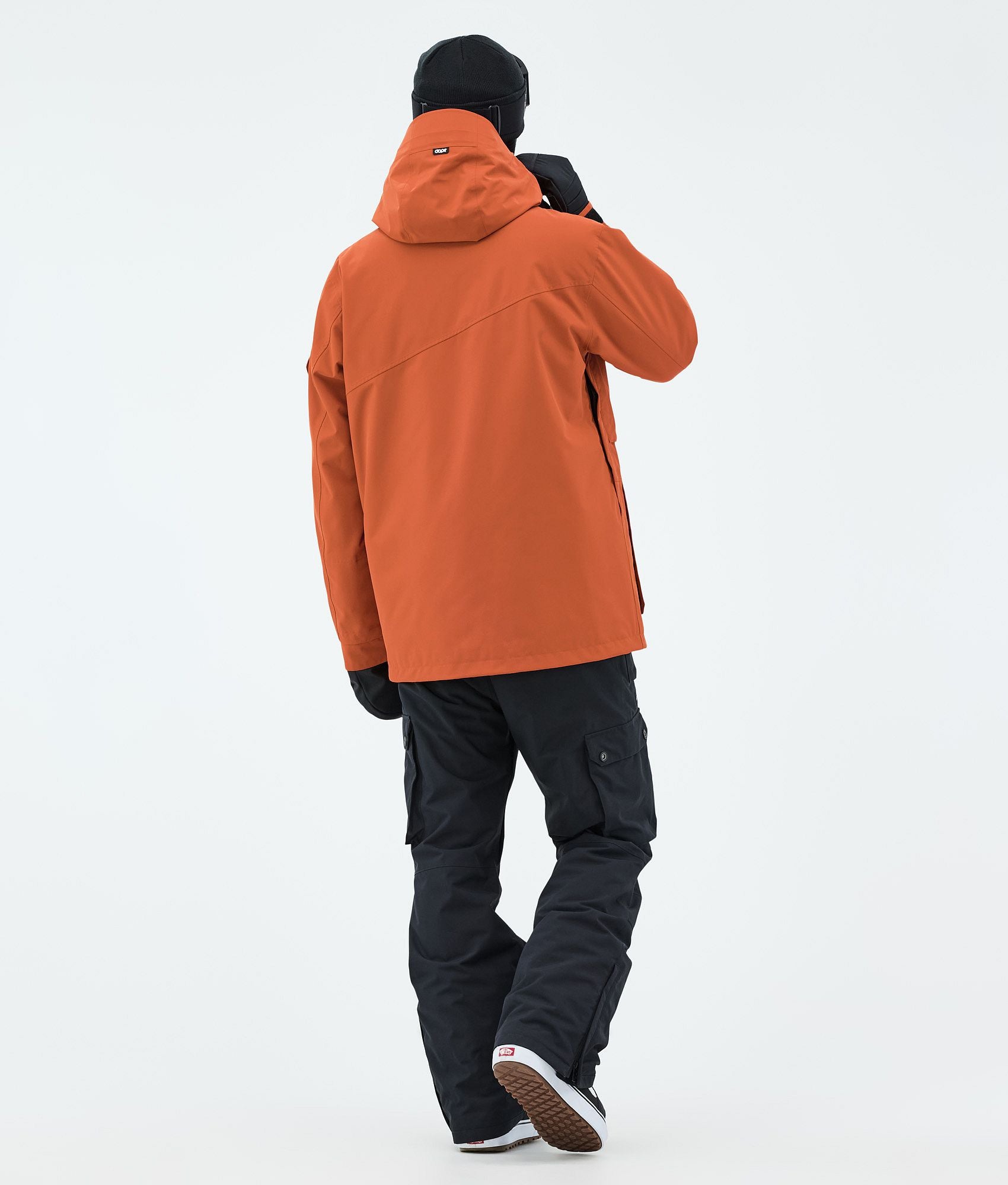 Snowboard Jacket For Men Burned Orange