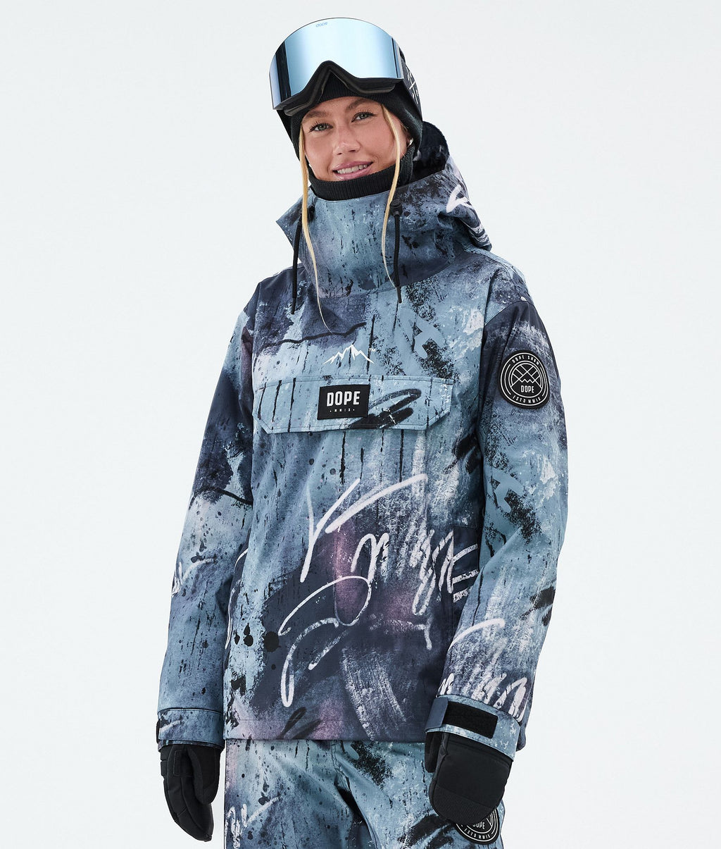 Snowboard Jacket For Women Punk Blue