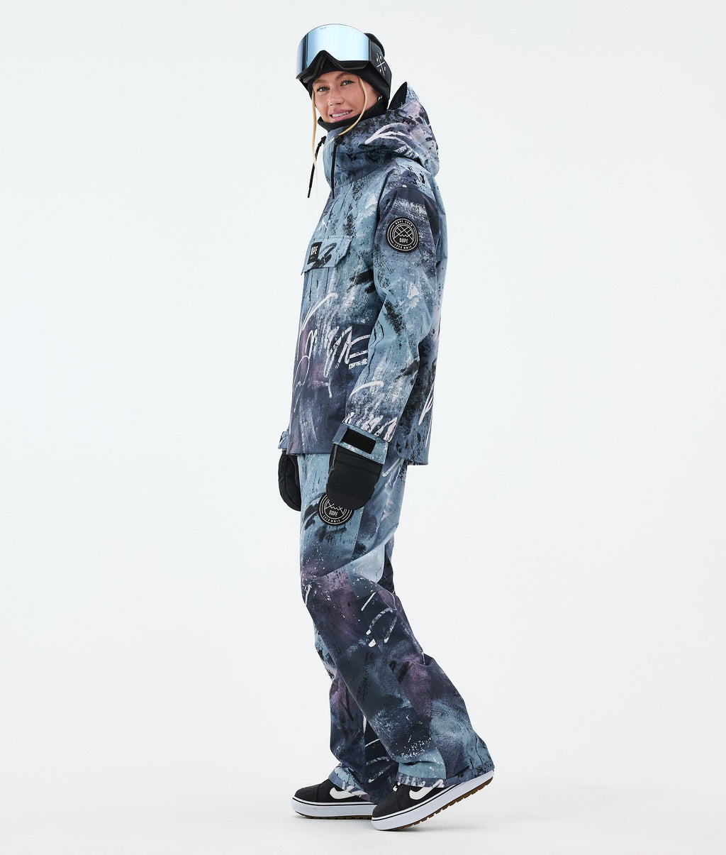 Snowboard Jacket For Women Punk Blue