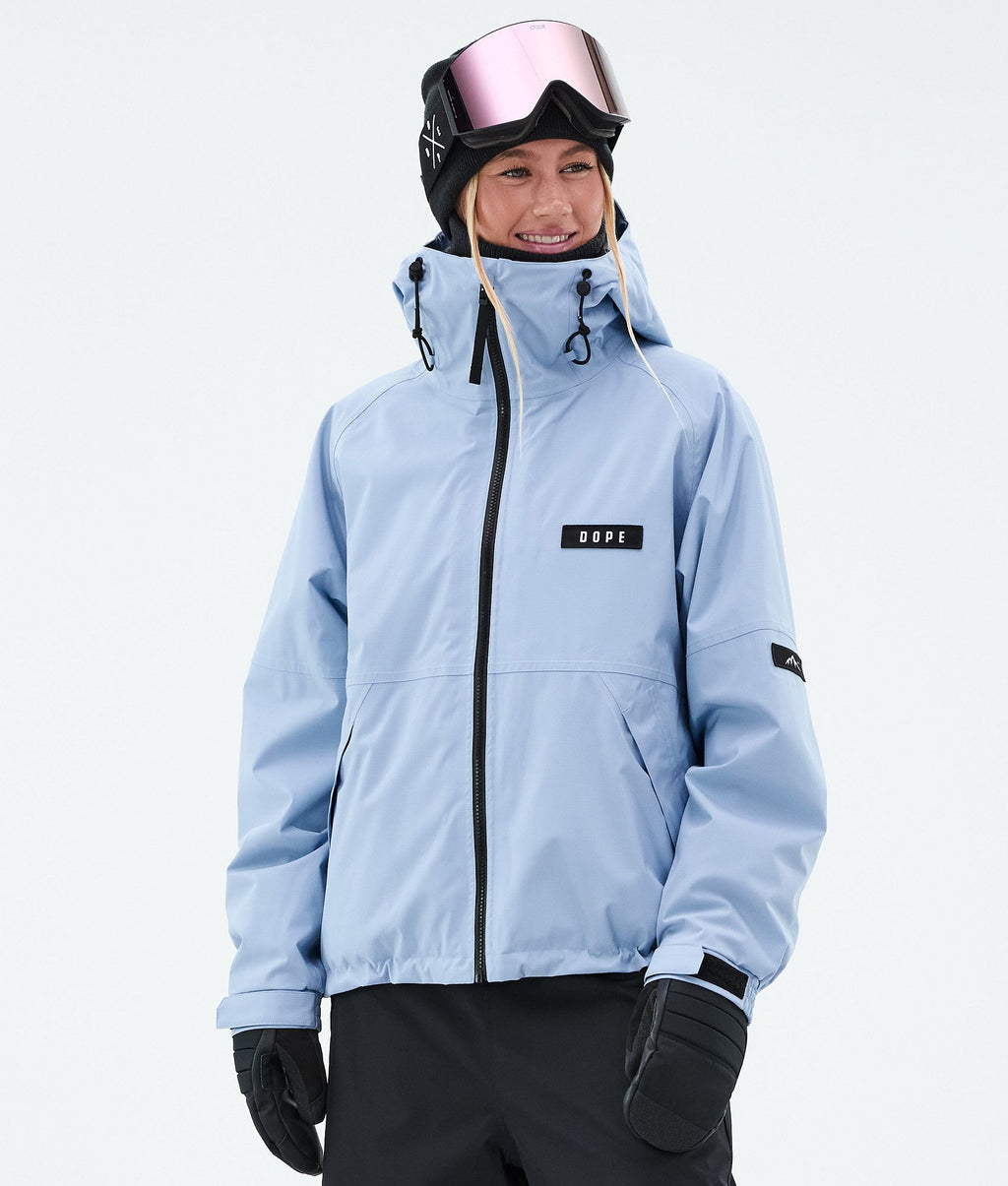 Snowboard Jacket For Women Light Blue