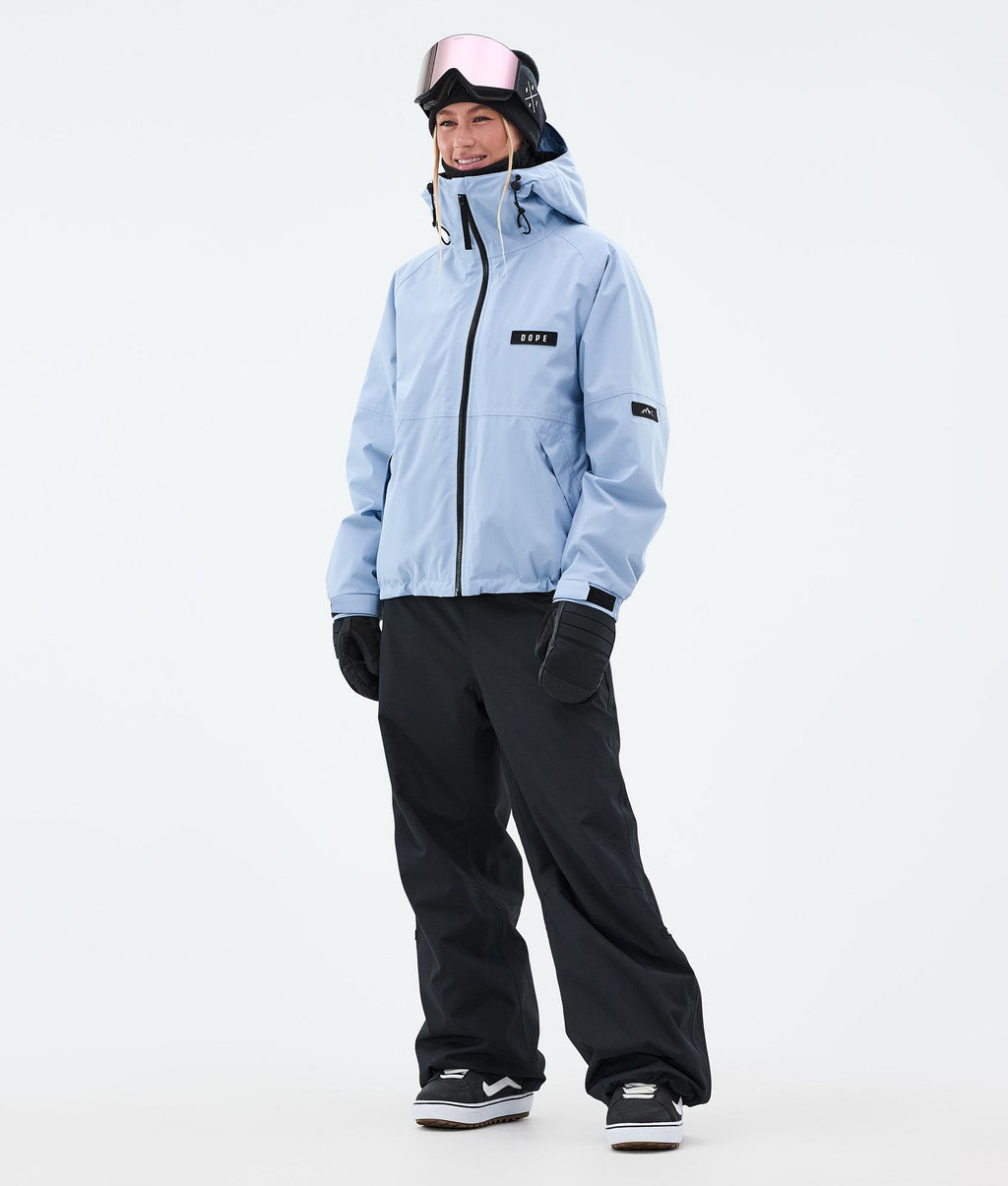 Snowboard Jacket For Women Light Blue