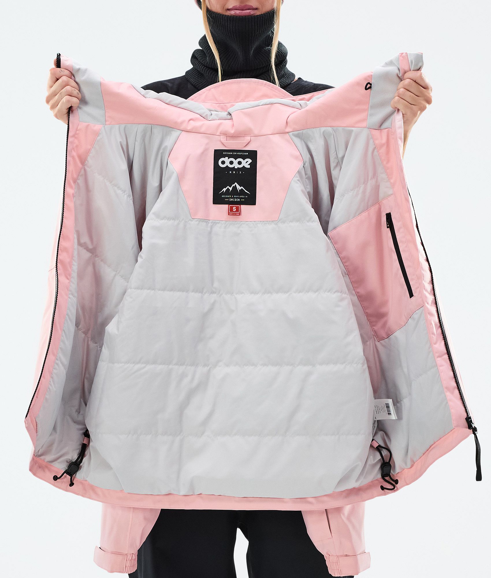 Snowboard Jacket For Women Soft Pink