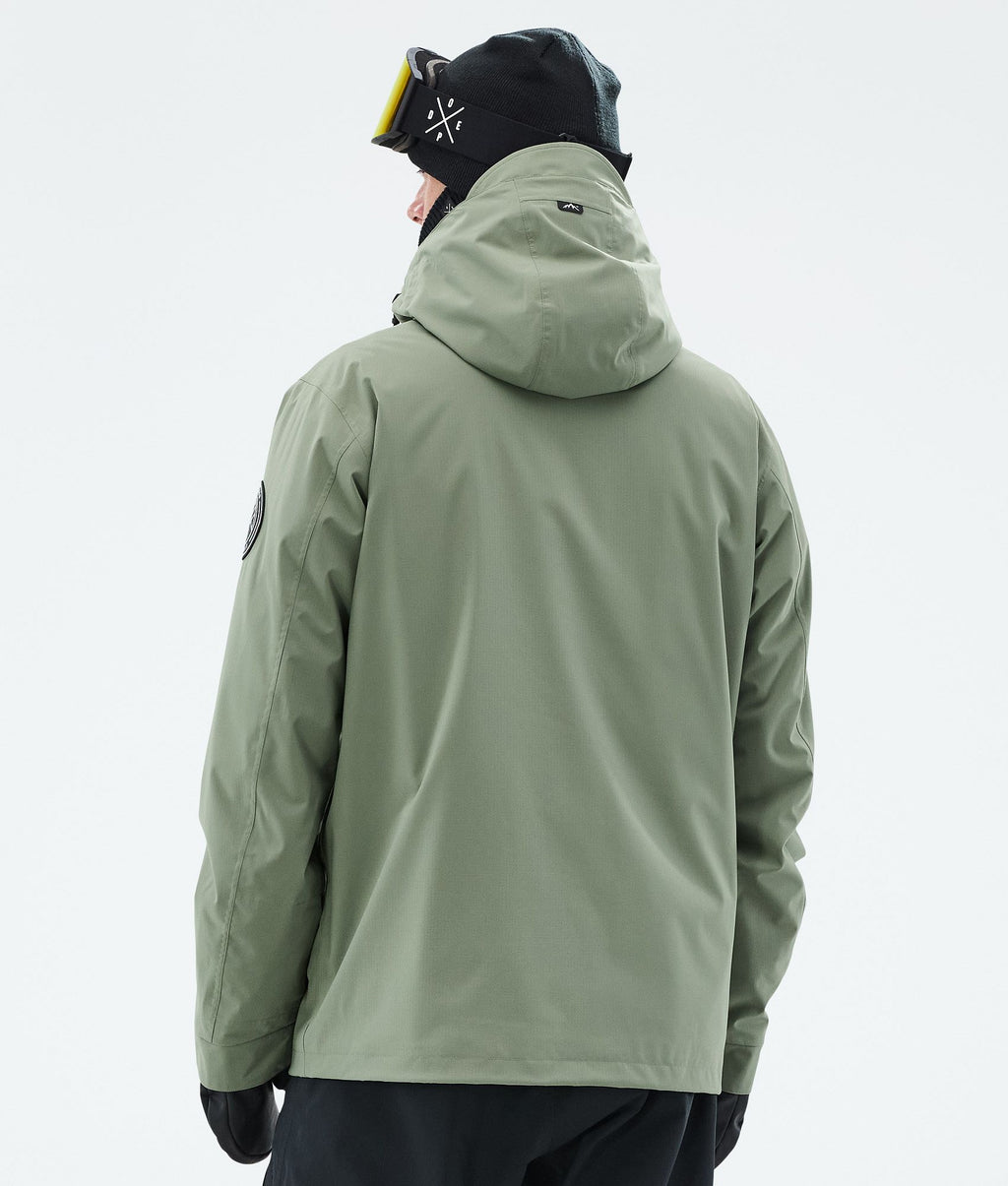 Snowboard Jacket For Men Moss Green