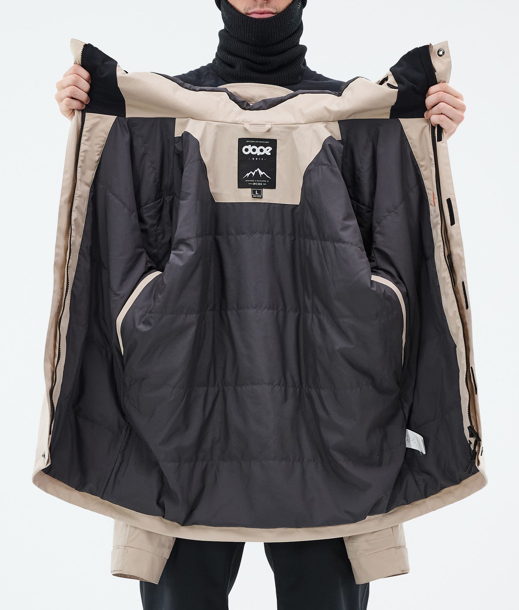 Snowboard Jacket For Men Sand