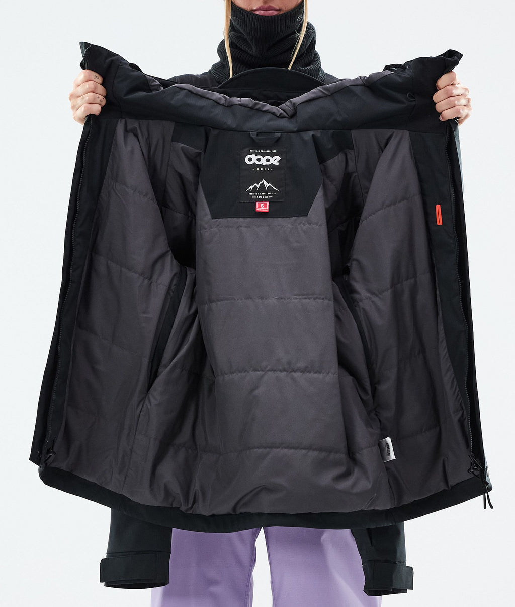 Snowboard Jacket For Women Black