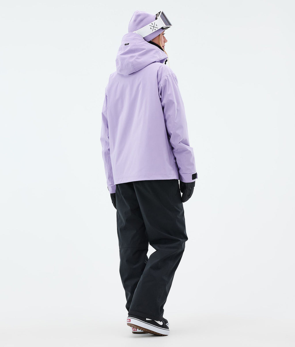 Snowboard Jacket For Women Faded Violet