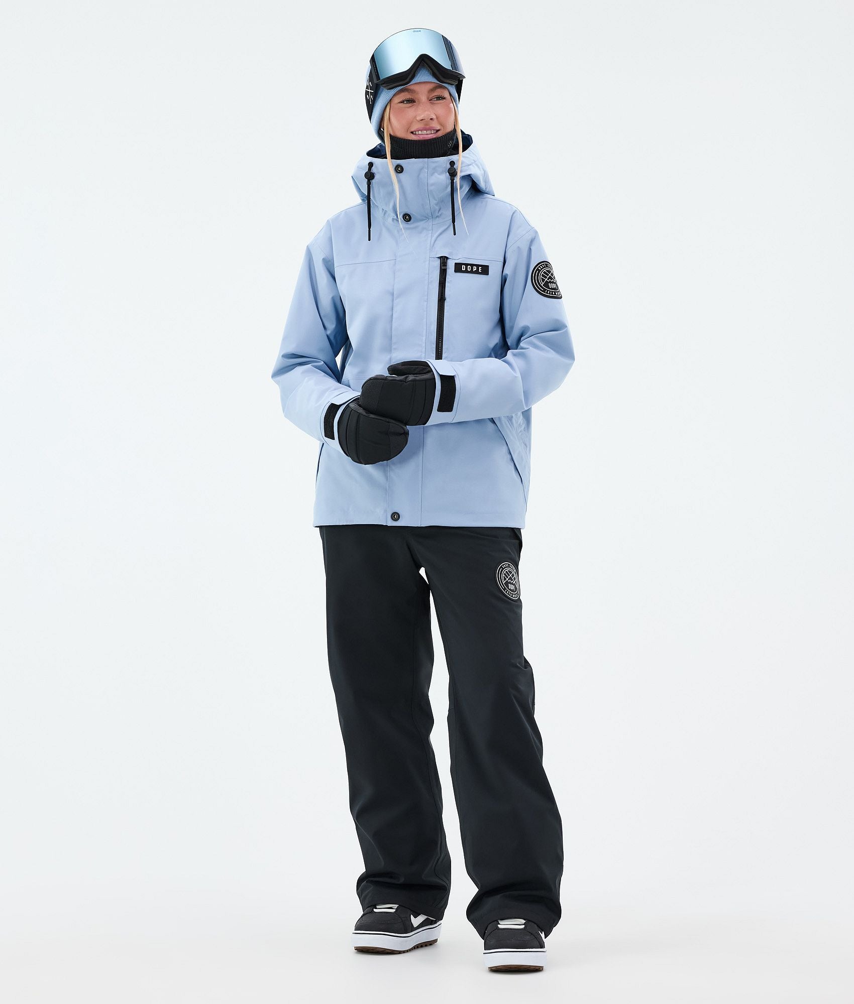 Snowboard Jacket For Women Light Blue