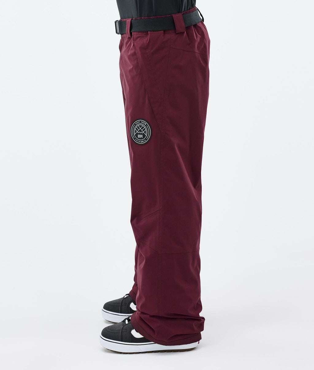 Snowboard Pants For Men Burgundy