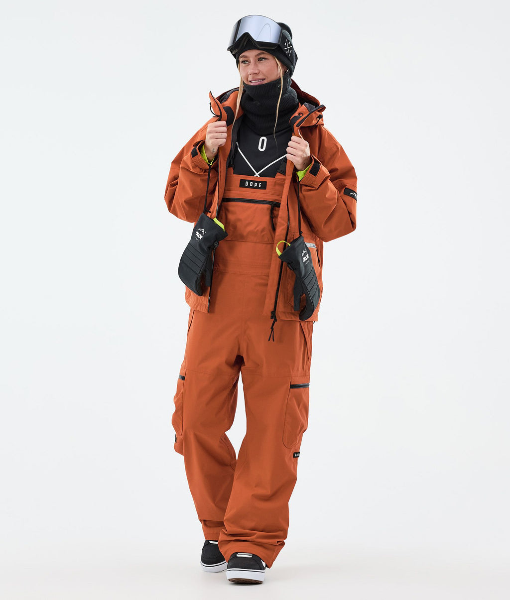 Snowboard Pants For Women Burned Orange