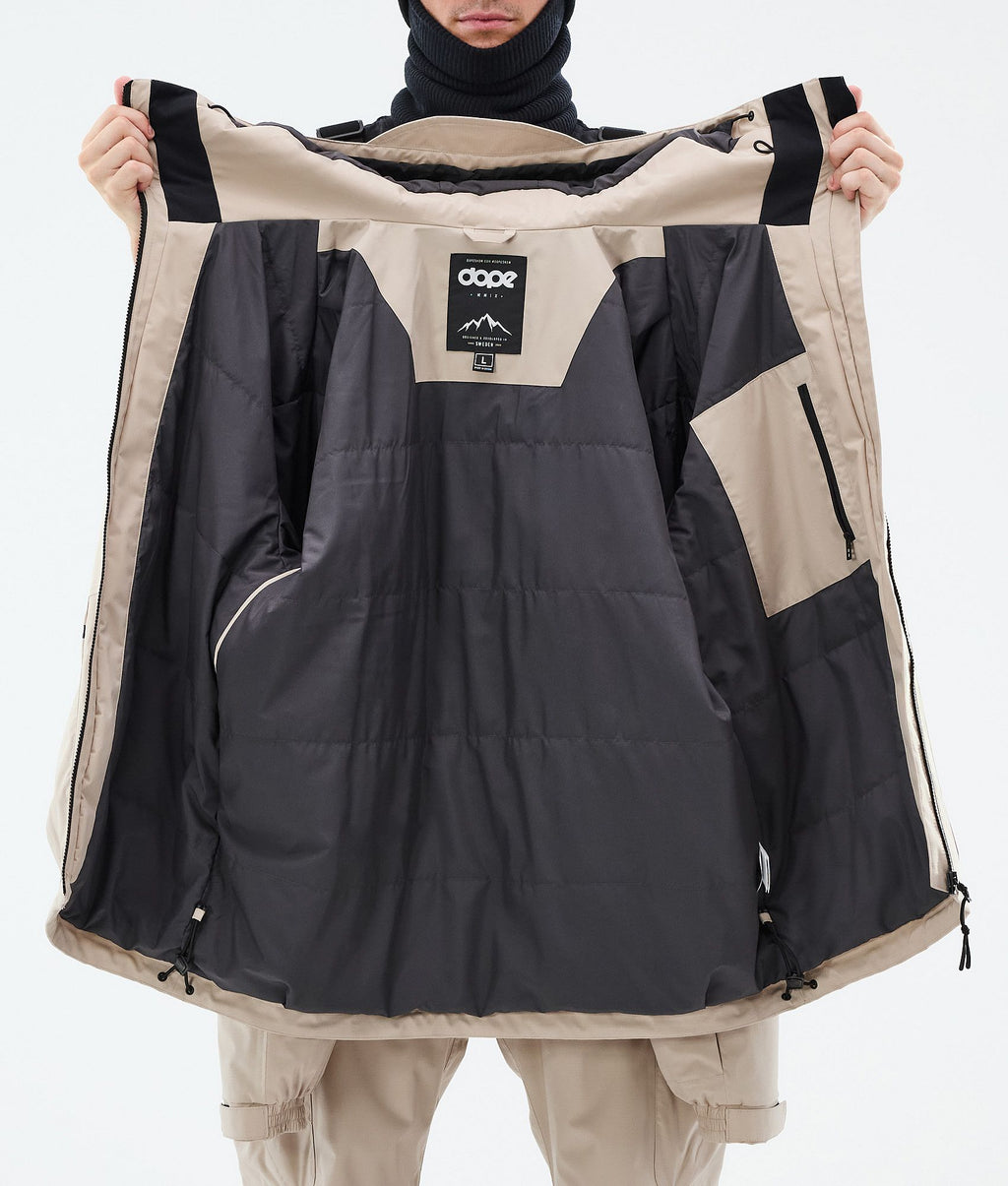 Snowboard Jacket For Men Sand