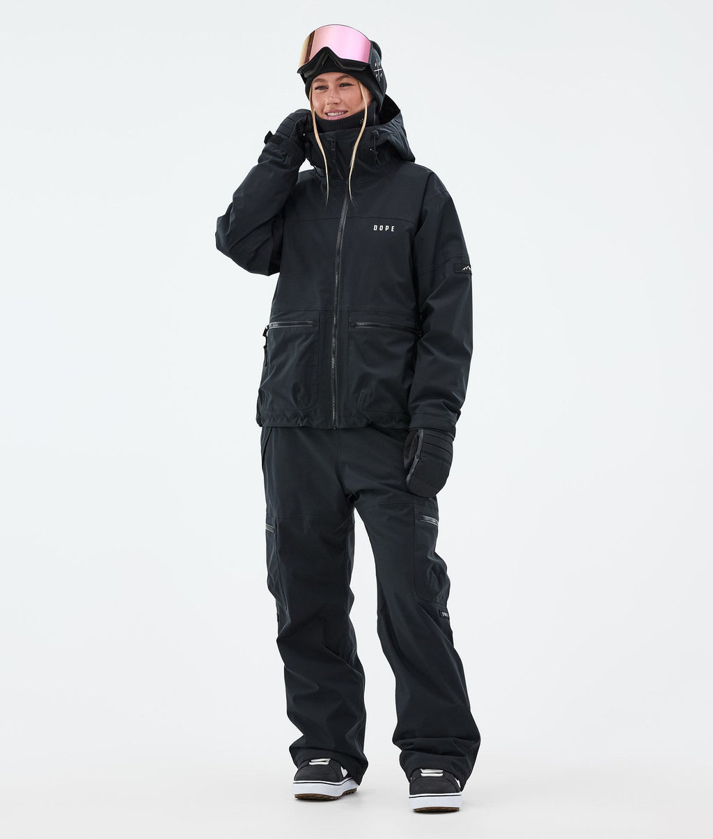 Snowboard Jacket For Women Black