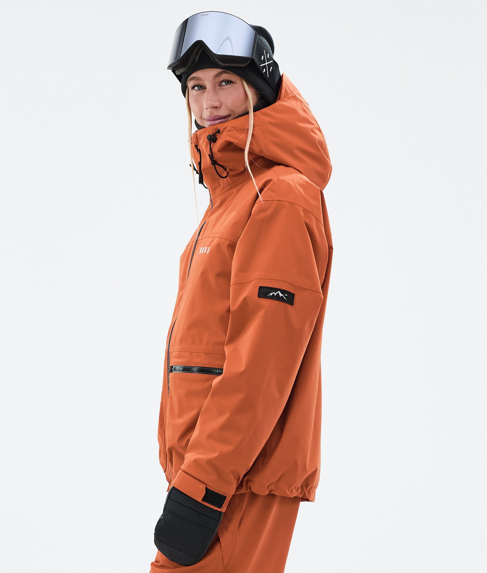 Snowboard Jacket For Women Burned Orange