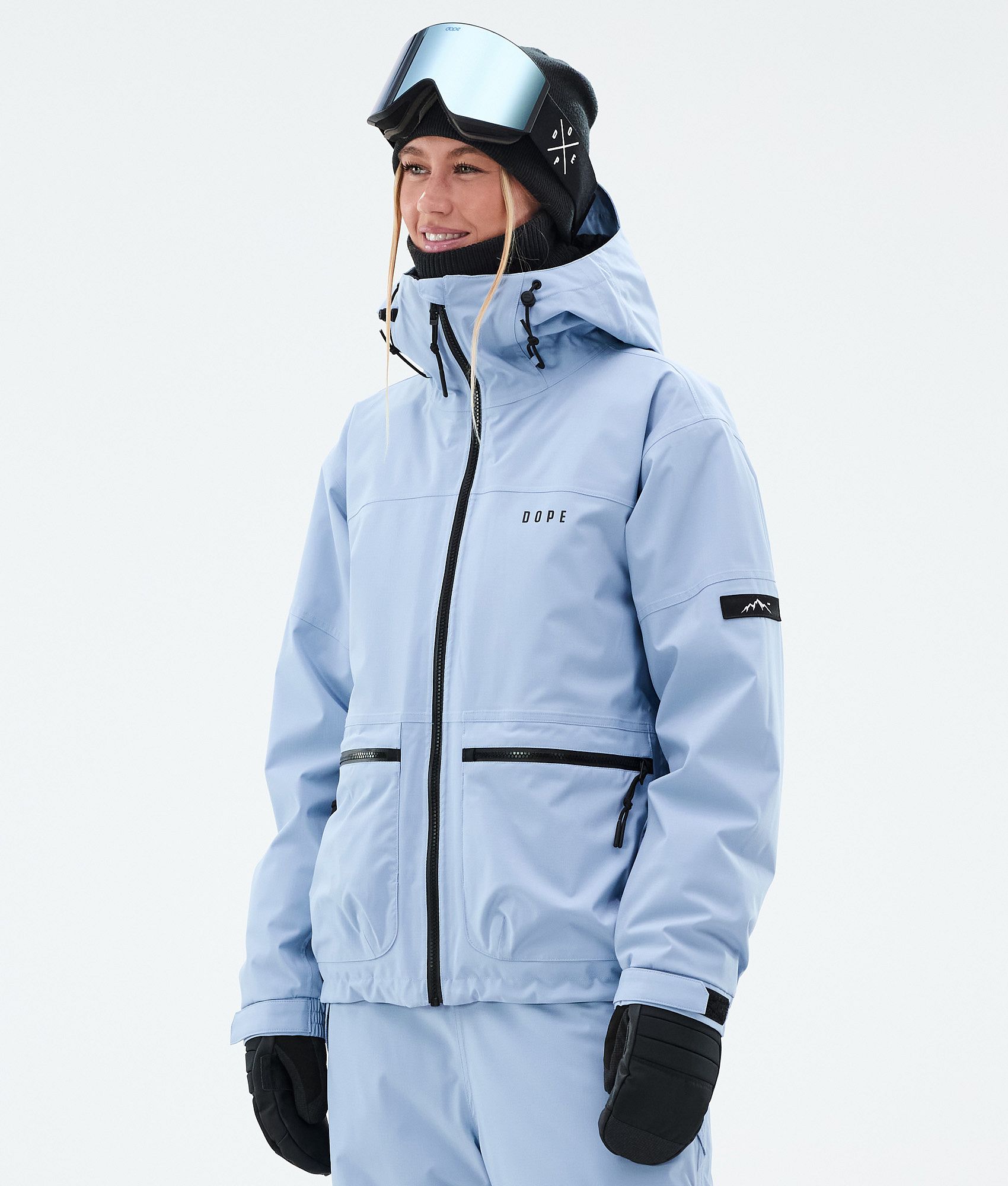 Snowboard Jacket For Women Light Blue