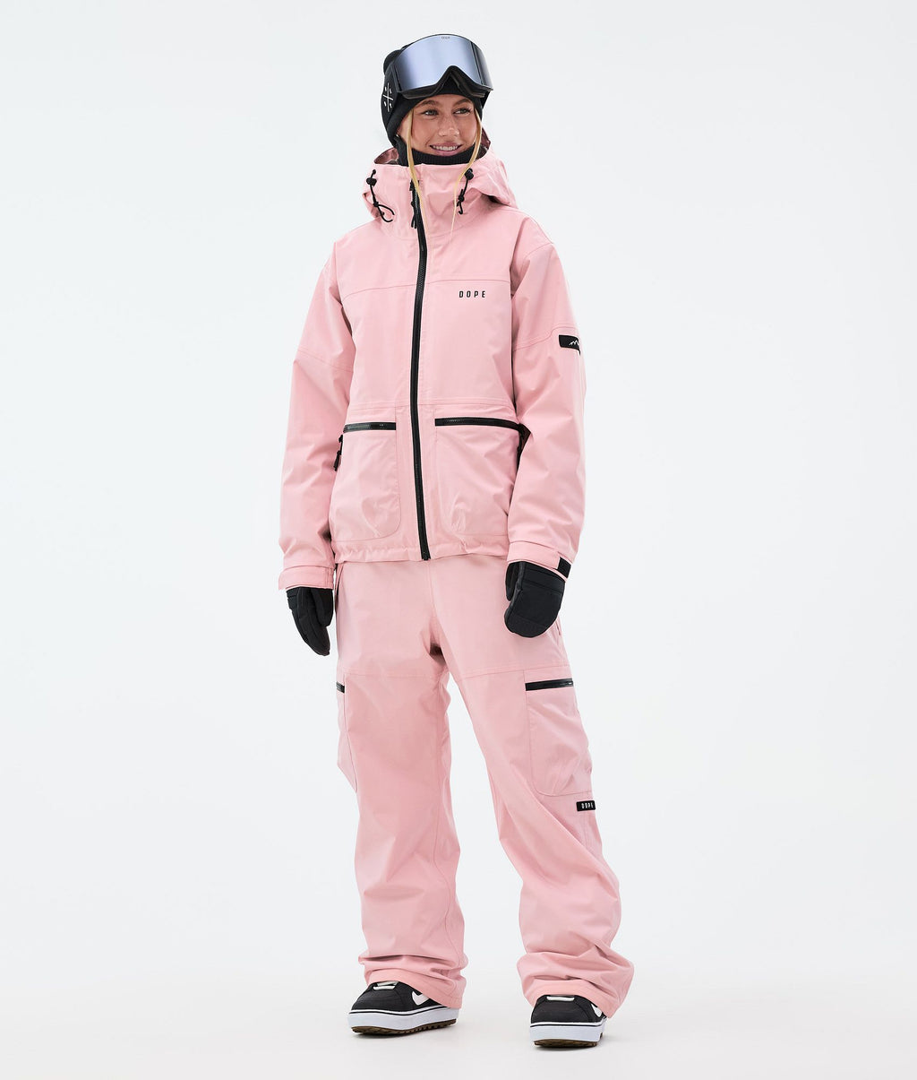 Snowboard Jacket For Women Soft Pink