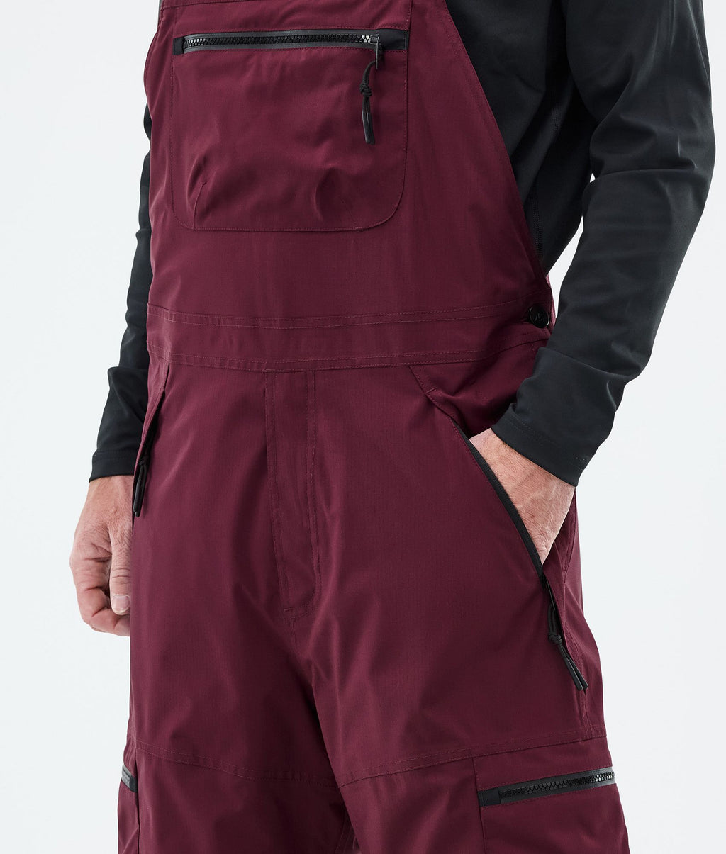 Snowboard Pants For Men Burgundy